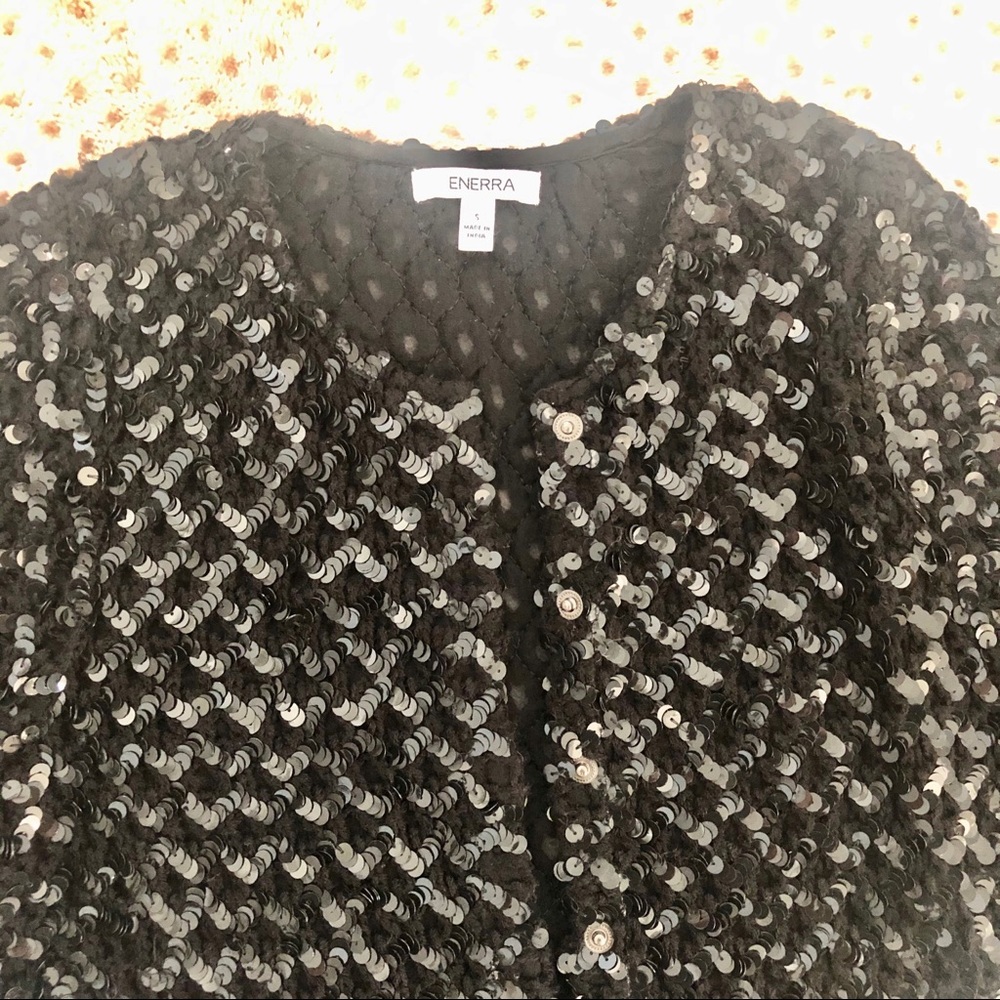 Sequined Generra cardigan - Picture 4 of 5
